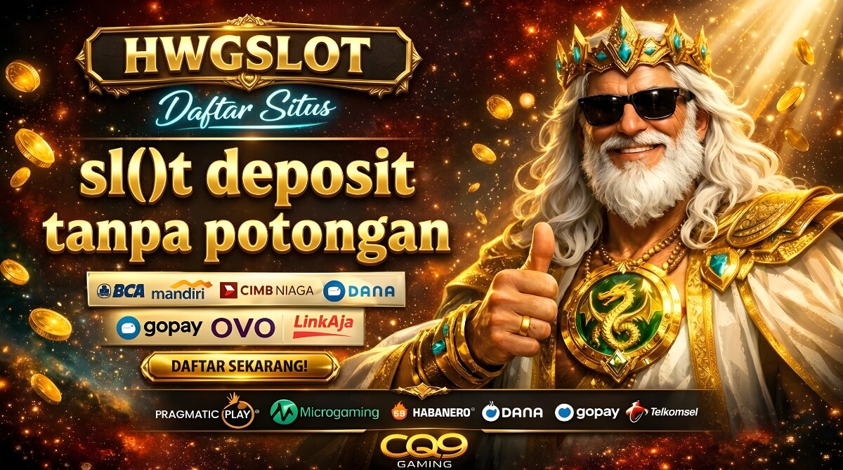 Banner Deposit Pulsa Tanpa Potongan